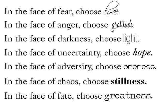 chooselovequote
